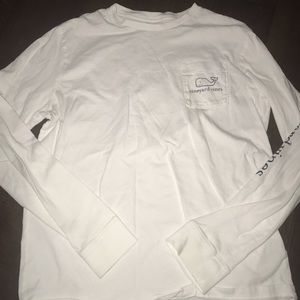 Boys L Vineyard Vines Long Sleeve Tee